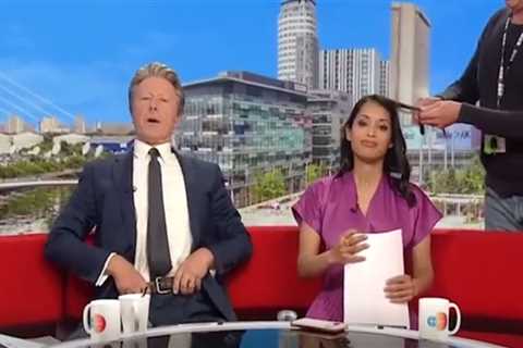 BBC Breakfast blunder: Presenter caught having hair done live on air