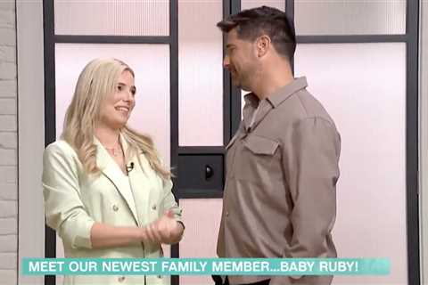 Sian Welby makes a heartwarming return to This Morning with baby Ruby