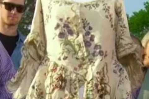 Antiques Roadshow Guest Shocked by Valuation of Rare Gown
