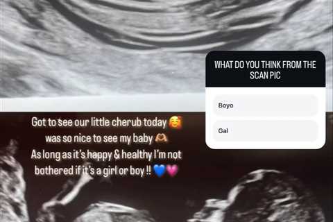 Pregnant Charlotte Dawson shares baby scan after snubbing fiancé Matt over sexting scandal