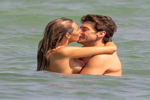 James Argent passionately snogs former Miss Sweden Nicoline Artursson on romantic getaway