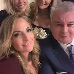 Eamonn Holmes cosies up to new girlfriend Katie Alexander at friend's wedding