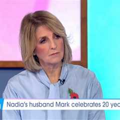 Loose Women chaos as Kaye Adams dashes off set