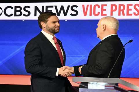 VP Debate: Tim Walz Mistakes Iran and Israel, J.D. Vance's Mic Cut Off