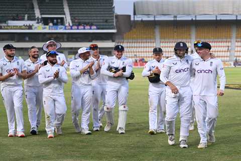 England’s record-breaking innings played in almost deserted stadium despite tickets being available ..