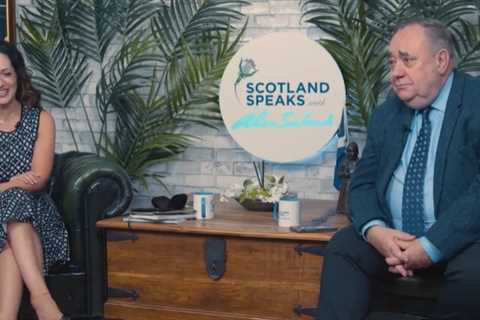 Former First Minister of Scotland Alex Salmond seen in video posted hours before his death