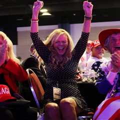 Donald Trump's Fans Rejoice at Palm Beach Victory Party