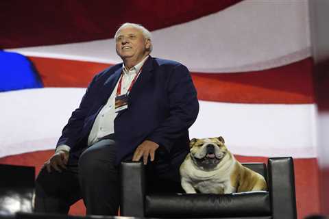 Gov Jim Justice's Beloved Babydog Becomes the Senate's Newest Pet