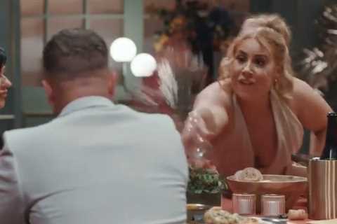 MARRIED At First Sight's Polly throws wine in husband Adam's face in explosive reunion showdown