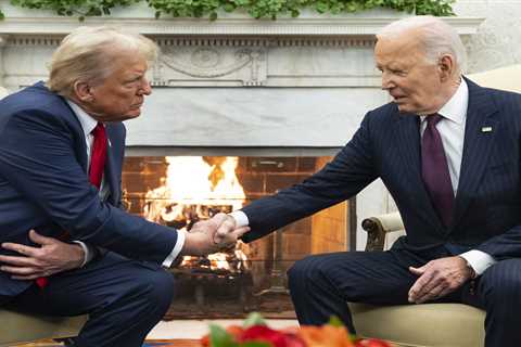 Donald Trump's Body Language in White House Meeting with Joe Biden Reveals Power Struggle