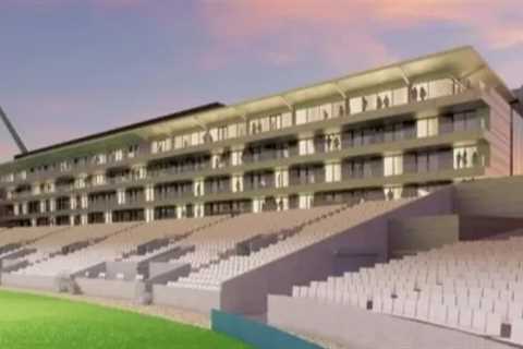 Inside stunning plans for UK stadium with 85 hotel rooms looking over pitch and new roof terrace