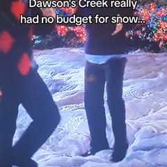 Dawson's Creek Fans Shocked by Snow Blunder in Festive Episode