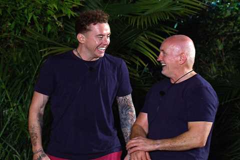 Danny Jones finds a father figure in Barry McGuigan on 'I'm A Celeb'