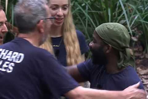 Celeb's Melvin Odoom Ignored GK Barry During Emotional Camp Exit
