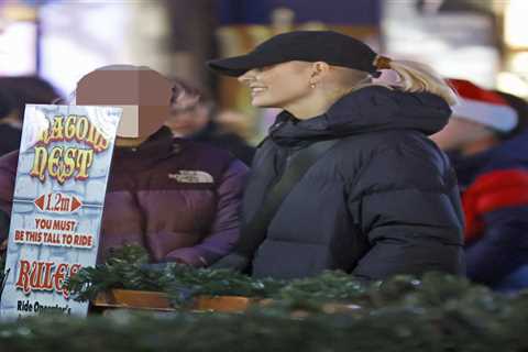 Holly Willoughby's Festive Night Out at Winter Wonderland