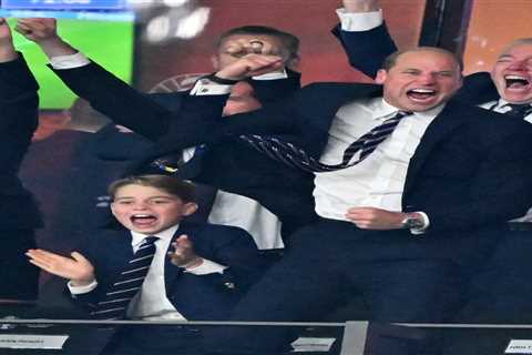 Prince George Makes Debut in Royals' Traditional Football Match Alongside Dad William