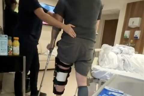 NICK Knowles shares video of his recovery journey after major surgery