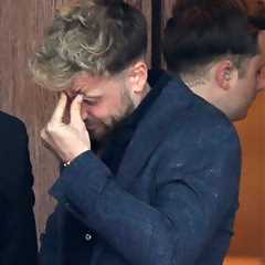 Sam Thompson pictured in tears amid ‘crisis talks’ with Zara