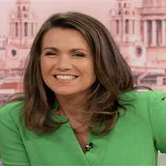 Makeup-free Susanna Reid debuts new blonde hair ahead of Good Morning Britain return