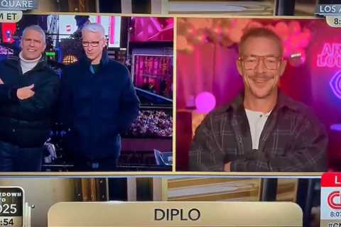DIPLO admits to being high on LSD during CNN's New Year's Eve special