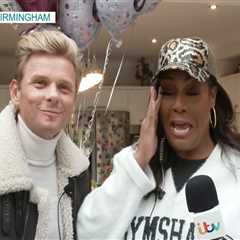 Emotional moment on This Morning as Hollywood stars pay tribute to Alison Hammond on 50th birthday