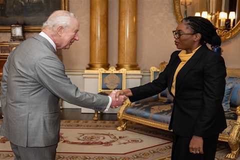 Tory leader Kemi Badenoch meets the King for royal audience