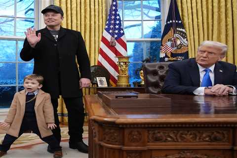 Elon Musk's Young Son Steals the Show in Oval Office Visit