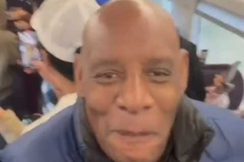 Shaun Wallace stuns fans with lively train party on the way to MOBO Awards