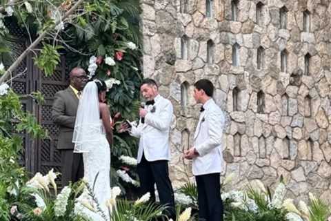 Fred Sirieix ties the knot with fiancée Fruitcake in Jamaica