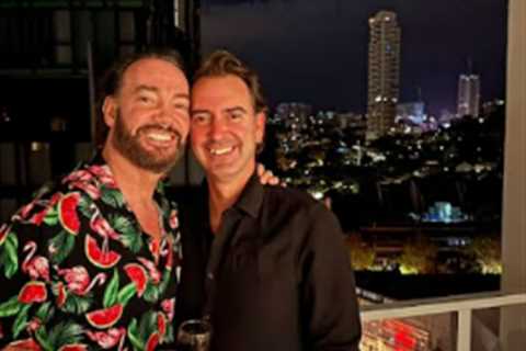 Strictly’s Craig Revel Horwood reunites with lookalike brother Trent in Australia