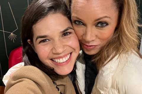 Ugly Betty stars Vanessa Williams and America Ferrera reunite 15 years after show's end