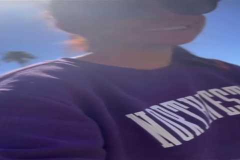 Meghan Markle recreates Princess Diana's iconic look in a Northwestern sweatshirt