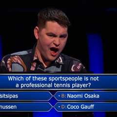 Who Wants To Be A Millionaire contestant left puzzled by sports question