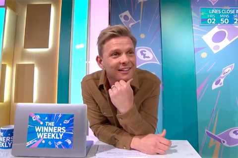 Jeff Brazier left squirming as he refuses to say caller's name on live TV