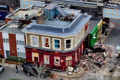 Eerie new pics show EastEnders’ Queen Vic after huge explosion & there’s just one sign blast ever..