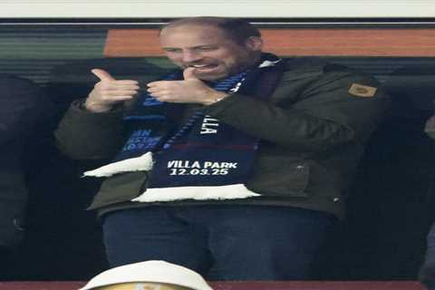 Princess Kate & Prince William banter with fans at England-Wales Six Nations rugby clash
