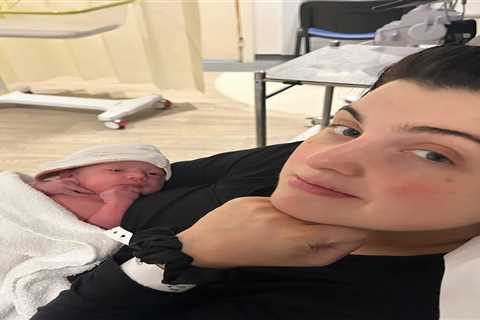 Storm Huntley gives birth to second child and reveals adorable name