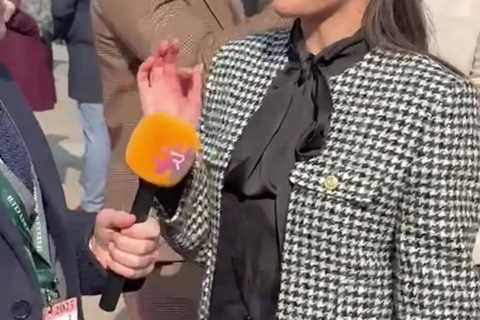 Gemma Owen baffles fans with 'posh' accent at horse racing event