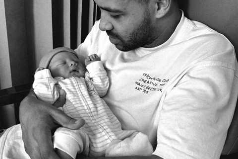 Sacked Emmerdale star shares first photo of newborn and reveals baby's name