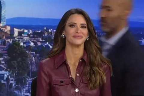 TV Anchor Takes a Tumble Live on Air