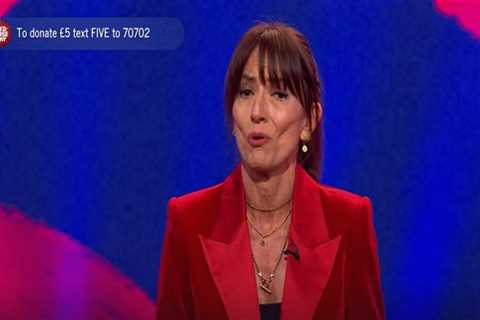 Davina McCall's Emotional Breakdown on Comic Relief