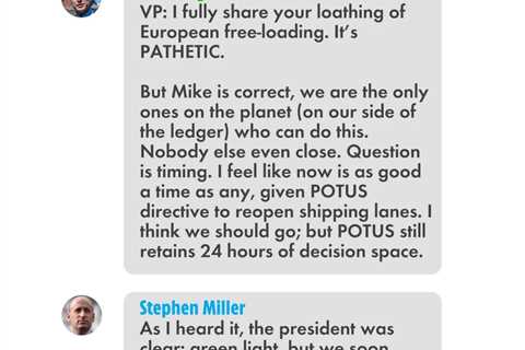 Full Signal 'War Plan' Message Thread Leaked by The Atlantic Unveiling Trump Administration's..