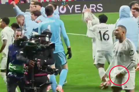 Mbappe’s Controversial Gesture Could Derail Real Madrid’s Champions League Run