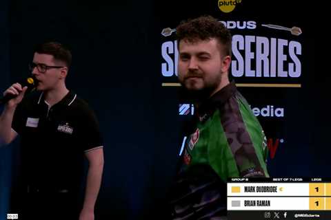 Darts Showman Stuns Everyone with Cocky Camera Wink After Ridiculous Checkout