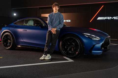 Kimi Antonelli Gets a Fancy Mercedes He Can't Even Drive (Thanks, Italy)