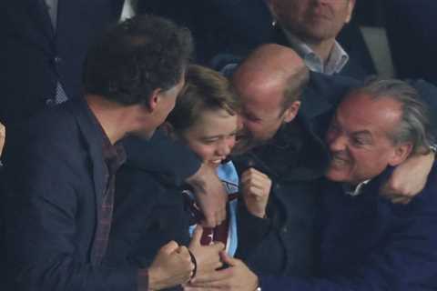 Prince William and Prince George's Emotional Rollercoaster at Aston Villa's Champions League..