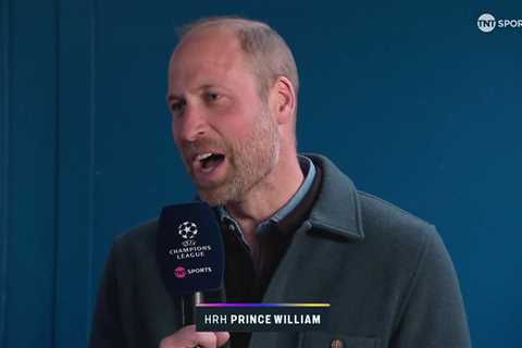 Prince William wows pundits with football knowledge