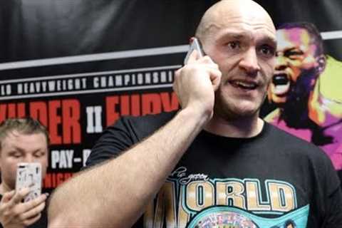 Fury Needs to Man Up and Call AJ Himself, Says Hearn (Who's Clearly Fed Up)