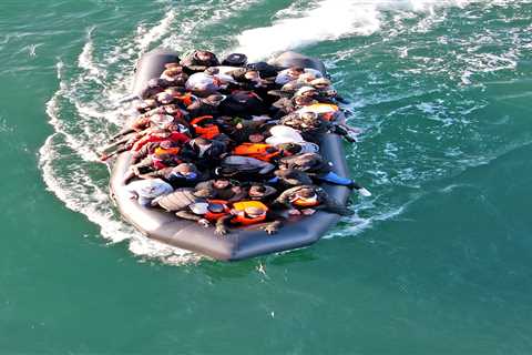 Record-breaking number of migrants cross the Channel in a single day