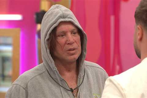 Mickey Rourke exits Celebrity Big Brother amid controversy